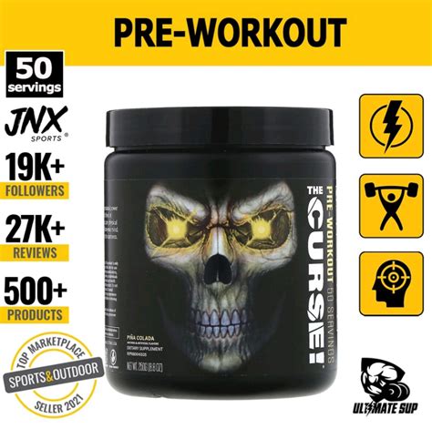 Unleash the Power Within with JNX Sports The Curse Pre-Workout Supplement